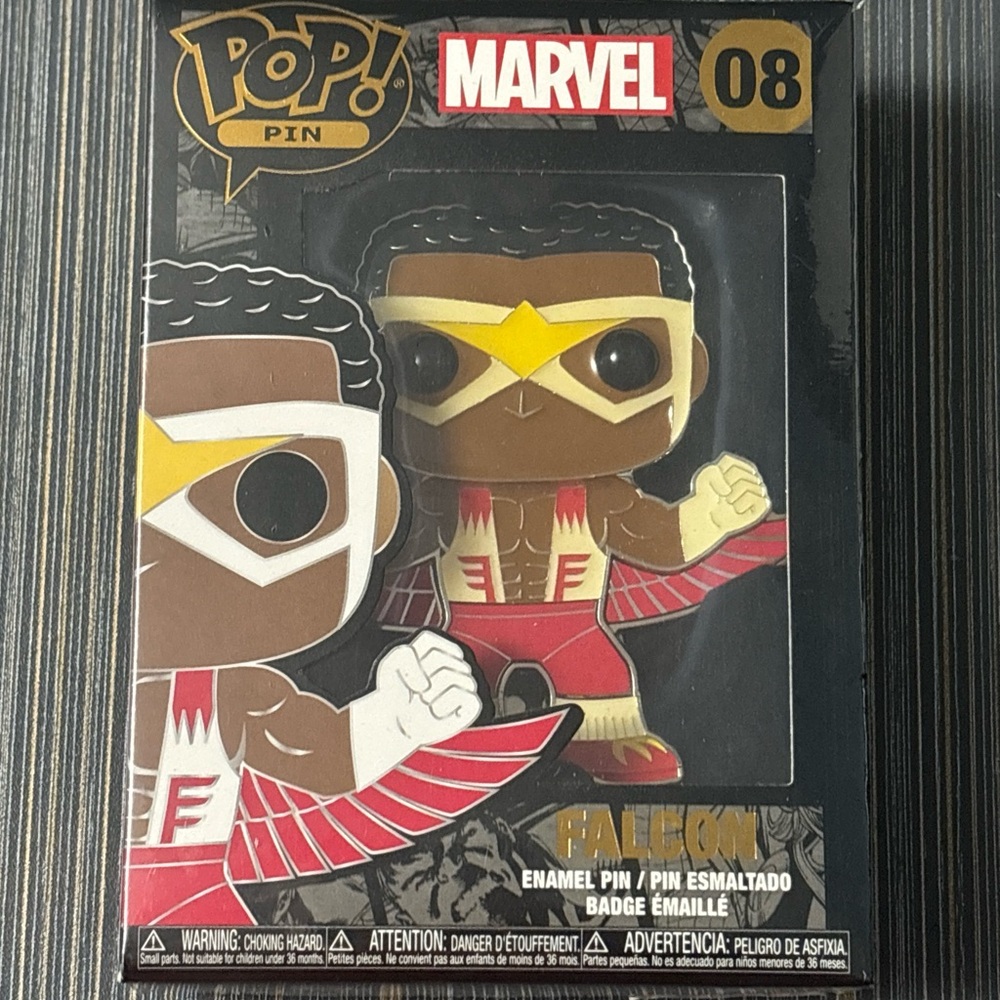 Funko Pop! Avenger Falcon Sam Enamel Pin